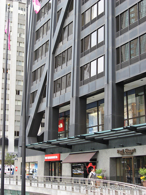 The North Face in the John Hancock building