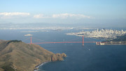 Golden Gate Bridge und San Francisco Downtown