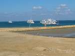 Hafen von Marsa Alam, immer noch gleich schlecht ausgebaut wie in 2002!